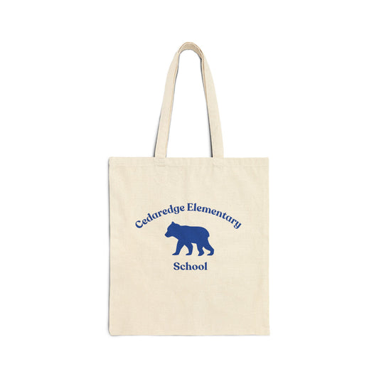 Cedaredge Elementary Cotton Canvas Tote Bag